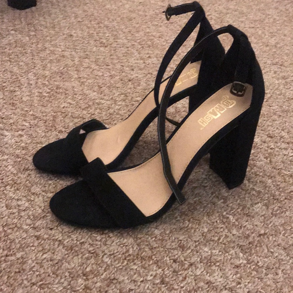 New without tags! Black block heel